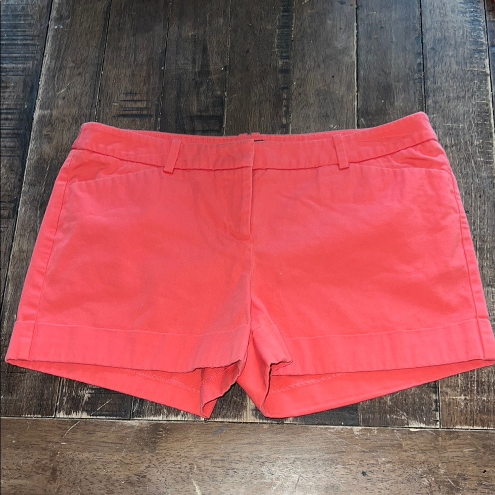Coral Mossimo Shorts with Lower Rise